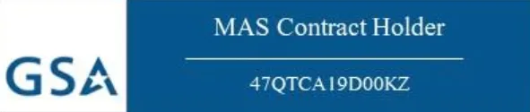 GSA Multiple Award Schedule contract holder, 47QTCA19D00KZ